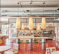 Suspension*Santa & Cole Suspension, Sisisi conicas largas GT4, , Ø40cm, H80cm - blanc, câble noir