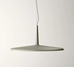 Suspension, Skan 0275, vert, LED, 2700K, 1380lm, Ø60cm, H27cm - Vibia