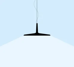 Suspension, Skan 0275, vert, LED, 2700K, 1380lm, Ø60cm, H27cm - Vibia