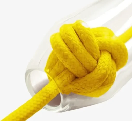 Suspension, Small Knot, jaune, H22,4cm - Vitamin