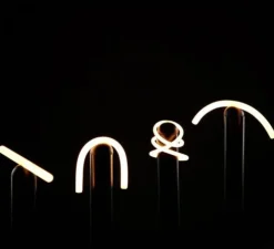 Suspension, Smile 3, blanc & noir, LED, 2000K, 400lm, dimmable, L22cm, H6cm - Beem