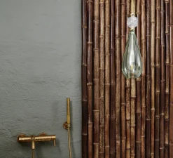 Suspension, Smykke M, vert forêt et or brillant, Ø12cm, H40cm - Ebb and Flow