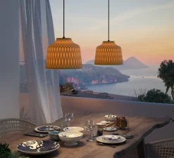 Suspension*Bover Suspension, Soft S/30, , IP44, Ø30cm, H24cm - ocre