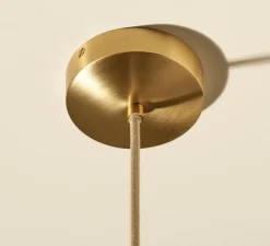 Suspension, Songe Petit Modèle, Coton, Laiton, Ø60cm, H20cm - Sarah Lavoine