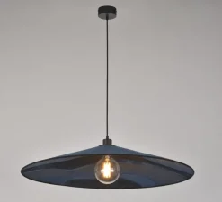 Suspension*Market Set Suspension, Sonia Laudet D60, , Ø60cm, H8cm - bleu nuit
