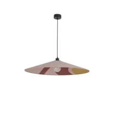 Suspension, Sonia Laudet D80, Rose seventies, Ø80cm, H14cm - Market Set