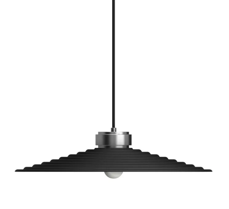 Suspension, Sound L, noir, Ø60cm, P12,1cm - Herstal