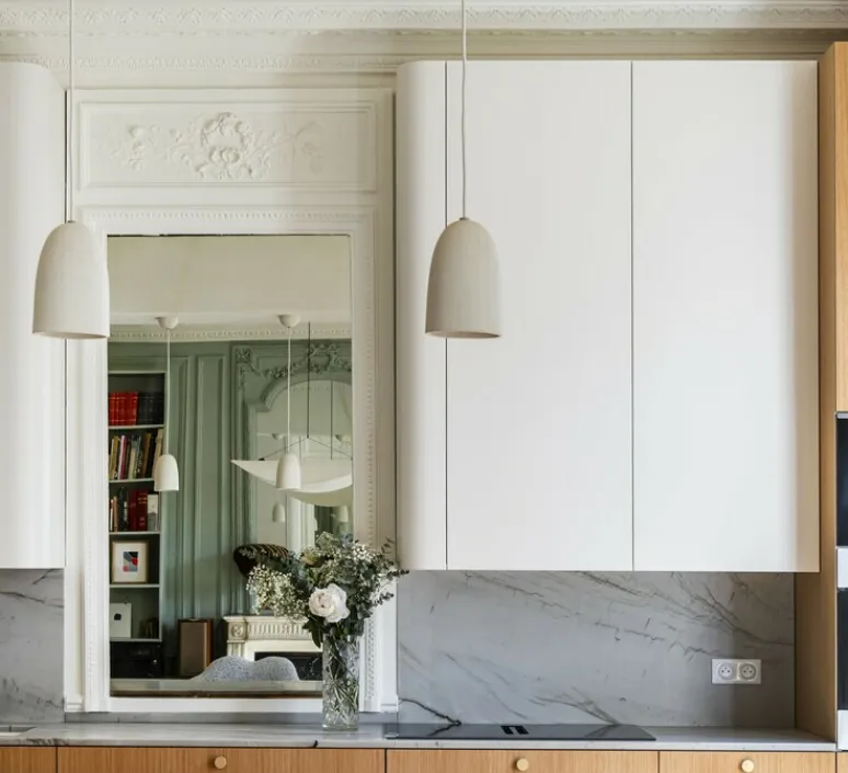 Suspension*Ferm Living Suspension, Speckle Small, , Ø11,6cm, H18,3cm - blanc cassé