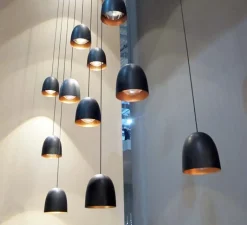 Suspension*B.lux Suspension, Speers, , H11,5cm - B-LUX noir, cuivre