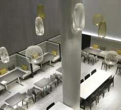 Suspension*Foscarini Suspension, Spokes 1, , LED, 2700K, 4080lm, Ø32,5cm, H71cm - blanc