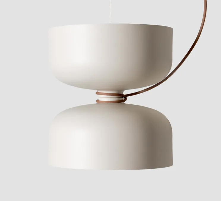 Suspension, Spotlight Volumes, B/B, blanc vanille, Ø36cm, H40cm - A-N-D