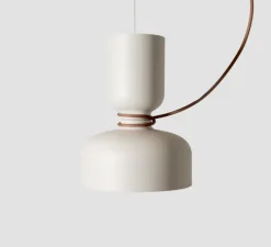 Suspension, Spotlight Volumes, A/C, blanc vanille, Ø27cm, H35cm - A-N-D