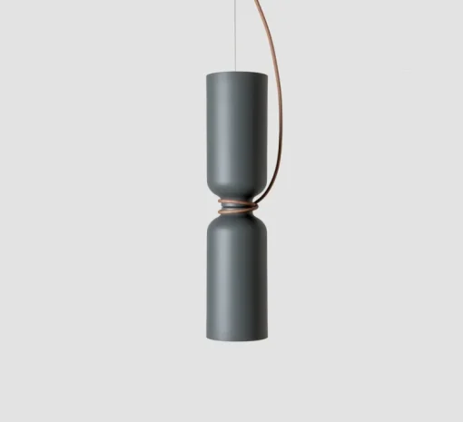 Suspension*A-N-D Suspension, Spotlight Volumes, D/D, , Ø14cm, H60cm - gris avocat