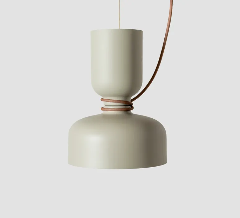 Suspension*A-N-D Suspension, Spotlight Volumes, A/C, , Ø27cm, H35cm - marron sauge