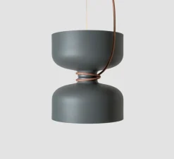 Suspension, Spotlight Volumes, A/A, gris avocat, Ø27cm, H30cm - A-N-D