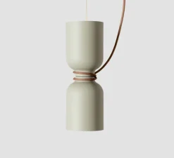 Suspension*A-N-D Suspension, Spotlight Volumes, C/C, , Ø14cm, H40cm - marron sauge
