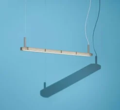 Suspension, Sprinkle Linear, zinc, LED, 3000K, 2350 lm, L124cm, H16,2cm - Zero