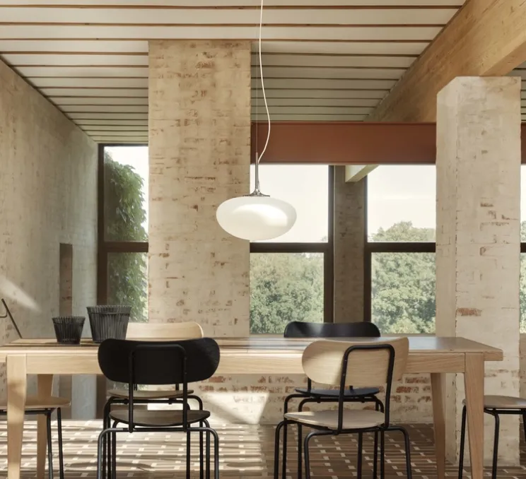 Suspension, Stemlite, Black Chrome, Ø38cm, H36,5cm - Gubi