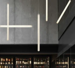 Suspension*Slide Suspension, Stiletto Y, , LED, dim, 2700K, 750 lm, L6cm, H80cm - blanc