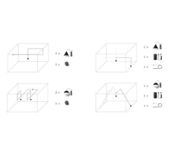 Suspension*Flos Suspension, String Light (cone, 12m, alimentation sol), , LED, 2700K, 1033lm, Ø19cm, H16cm - noir