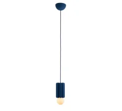 Suspension*Schneid Suspension, Stucco No. 3, , Ø10,5cm, H18,5cm - bleu lapis