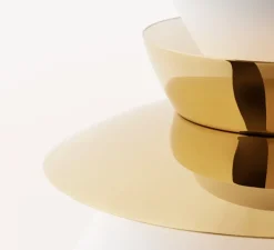 Suspension*Lyfa Suspension, Sundowner 400, , Ø40cm, H34,3cm - blanc/laiton