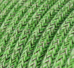 Suspension, Swing Pastel, vert prairie, Ø30cm, H11,1cm - Creative Cables