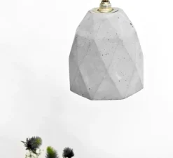 Suspension, [T1], gris, or, Ø15cm, H15cm - GANTLights