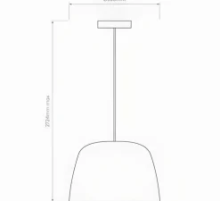 Suspension, Taiko 300, noir mat, Ø30cm, H20cm - Astro