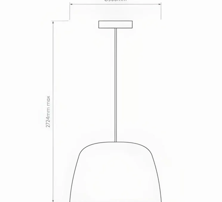 Suspension, Taiko 300, noir mat, Ø30cm, H20cm - Astro