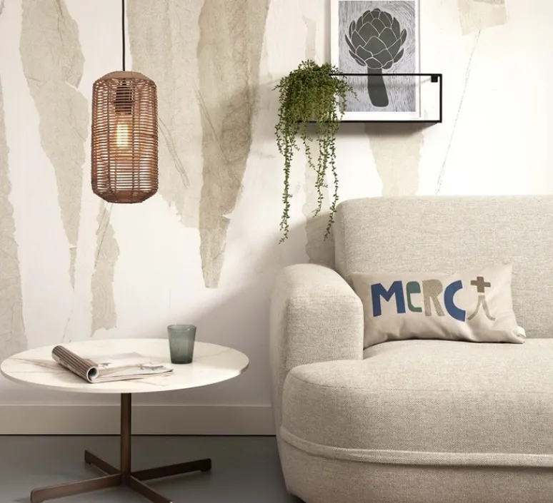 Suspension*Good&Mojo Suspension, Tanami Tube L, , Ø18cm, H35cm - naturel