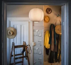 Suspension, Tartan LED, blanc, LED, dim, 2700K, 2581 lm, Ø40cm, H35cm - Foscarini