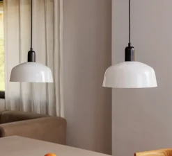 Suspension*Faro Suspension, Tatawin M, , Ø25cm, H100cm - blanc