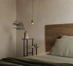 Suspension*Aromas del Campo Suspension, Tea, C1337, , LED, dim, 2700K, 600 lm, Ø5cm, H6cm - vieil or, marbre vert