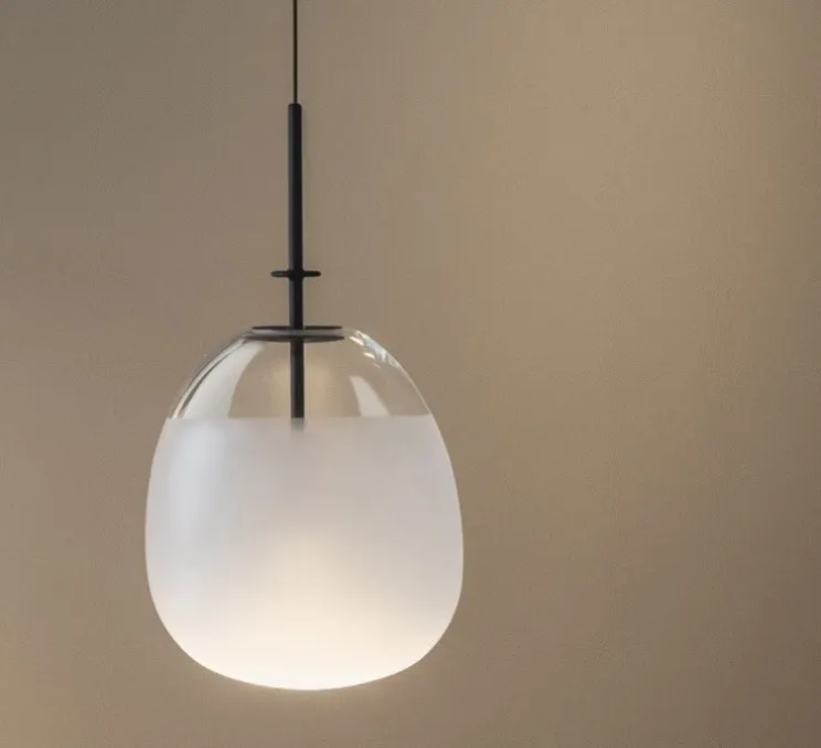 Suspension, Tempo 5778, graphite, LED, dim, 2700K, 441 lm, Ø24cm, H44cm - Vibia