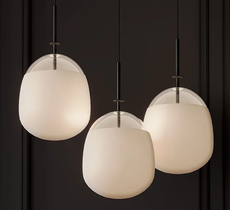 Suspension, Tempo 5778, graphite, LED, dim, 2700K, 441 lm, Ø24cm, H44cm - Vibia