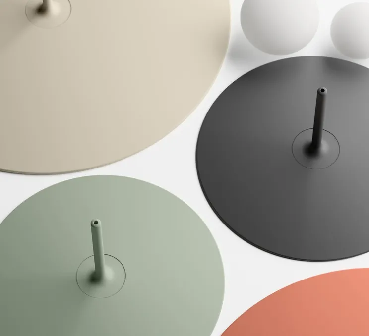 Suspension, Tempo 5770, terracotta, LED, 2700K, 300lm, Ø25cm, H17,7cm - Vibia