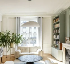 Suspension, Tense, Blanc, 2700K, 2000lm, Ø90 cm, H15cm -New Works