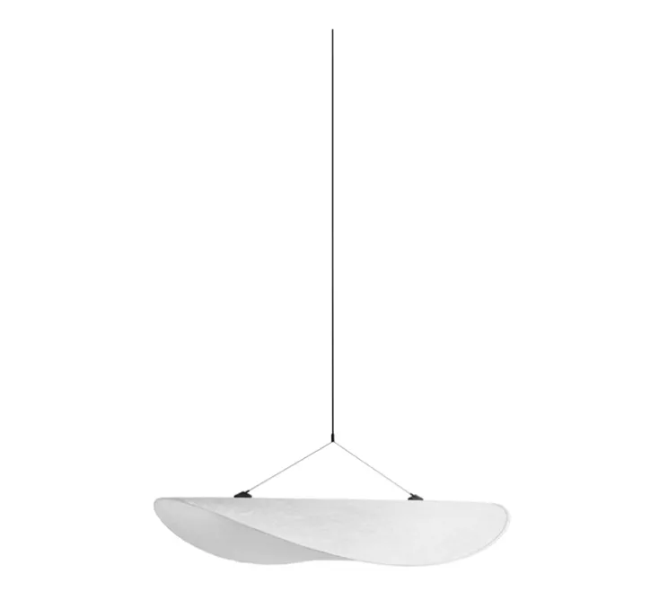 Suspension, Tense, blanc, LED, 2700K, 2000lm, Ø70cm, H15cm - New Works
