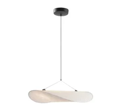 Suspension, Tense, blanc, LED, 2700K, 2000lm, Ø70cm, H15cm - New Works