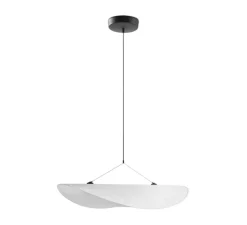 Suspension, Tense, blanc, LED, 2700K, 2000lm, Ø70cm, H15cm - New Works