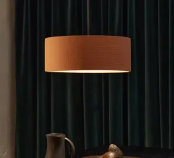 Suspension*Pott Suspension, Terra Wide, , IP44, LED, dim, 2700K, 1200 lm, Ø36,6cm, H14,5cm - rouge/carve