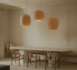 Suspension, Tierra 470, naturel, Ø47cm, H55,5cm - Faro