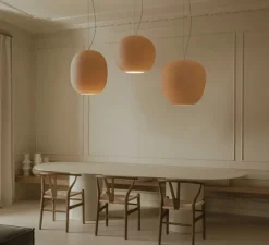 Suspension*Faro Suspension, Tierra 520, , Ø52cm, H50,3cm - naturel