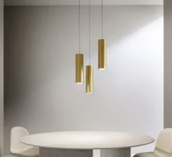 Suspension*Panzeri Suspension, To-Be, , Ø5,5cm, H45cm, LED, 2700K, 836lm - laiton