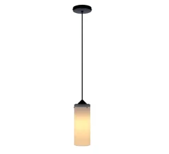 Suspension*DCW éditions Paris Suspension, Tobo Porcelaine 250, , Ø10cm, H25cm - blanc