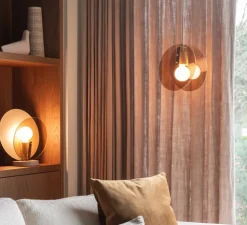 Suspension, Toledo, ambre, Ø22cm, H26cm - It's about Romi