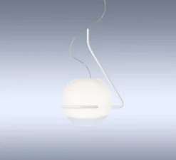 Suspension*Foscarini Suspension, Tonda, , L39cm, H59cm - blanc