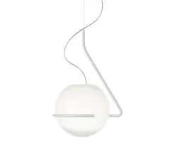 Suspension*Foscarini Suspension, Tonda, , L39cm, H59cm - blanc