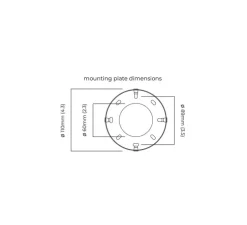 Suspension, Torres, bronze, IP44, Ø20cm, H20,5cm - CTO lighting